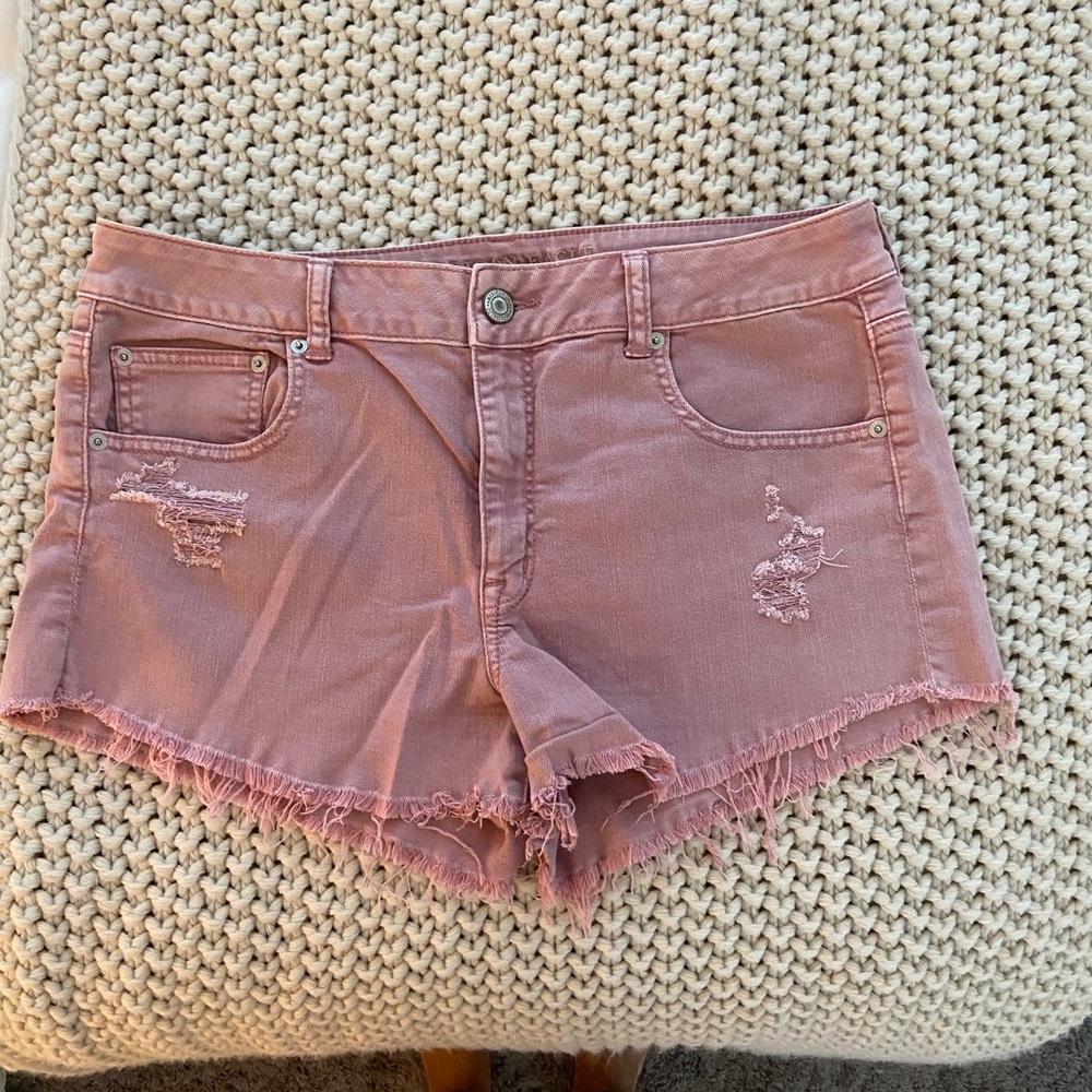 American Eagle High waisted jean shorts